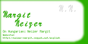 margit neizer business card